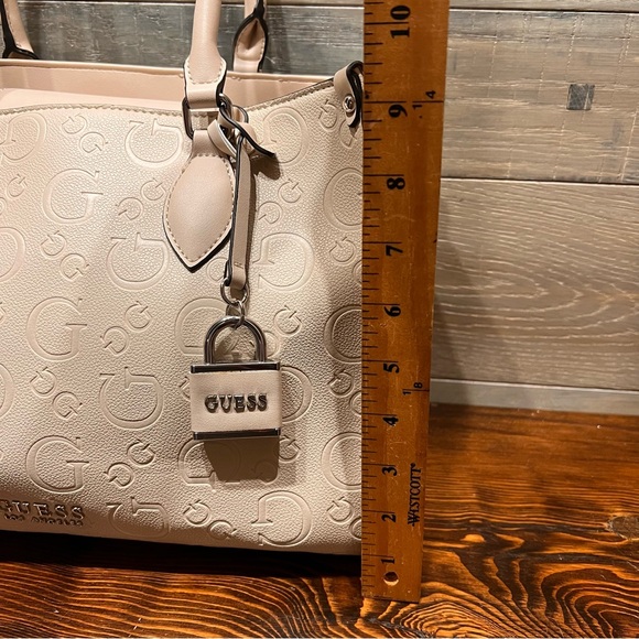 Guesss Oak Park Shoulder Bag Beige‎ Purse - Picture 14 of 14